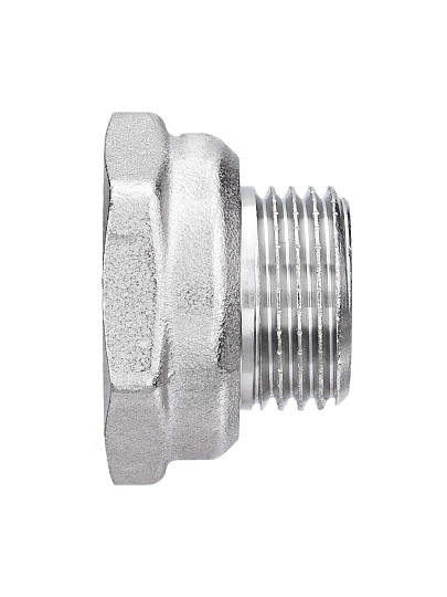 Переходник 1/2'' x 1", ш-г, латунь, AquaLink