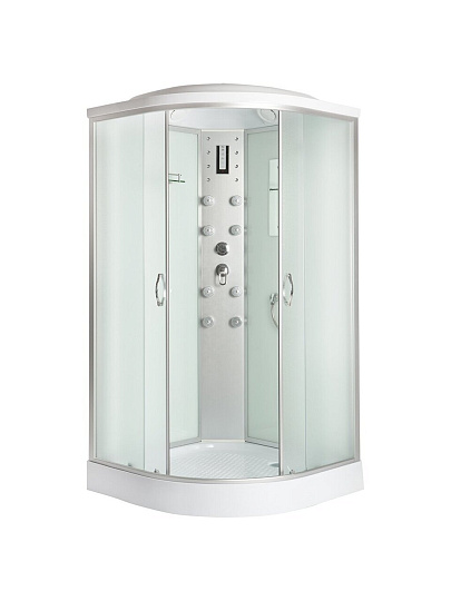 Душевая кабина 120х80х226 см, правый, поддон 26 см, матовая, Erlit, ER351226R-C3-RUS