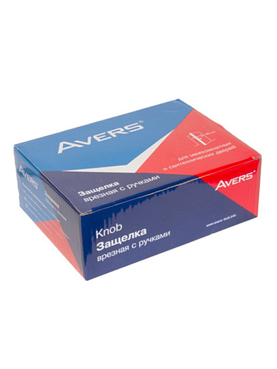 Защелка Avers, 8023-05-NIS, 20416, матовый никель, алюминий
