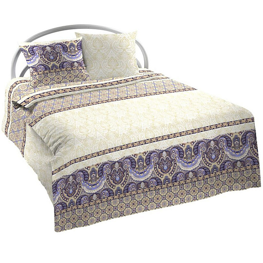 Постельное белье Шуйские ситцы 2-спальное поплин (простыня 220х200 см, 2 наволочки 70х70 см, пододеяльник 215х175 см) с1233шв 90821