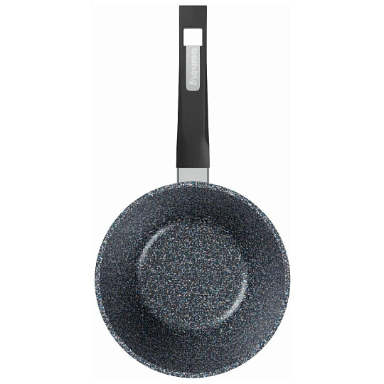 Ковш алюминий, антипригарное покрытие, 1.2 л, крышка стекло, бакелитовая ручка, Мечта, Гранит star, 81803