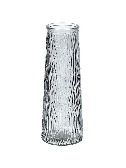 Ваза стекло, настольная, 29х10.5 см, Кора, Y6-10097