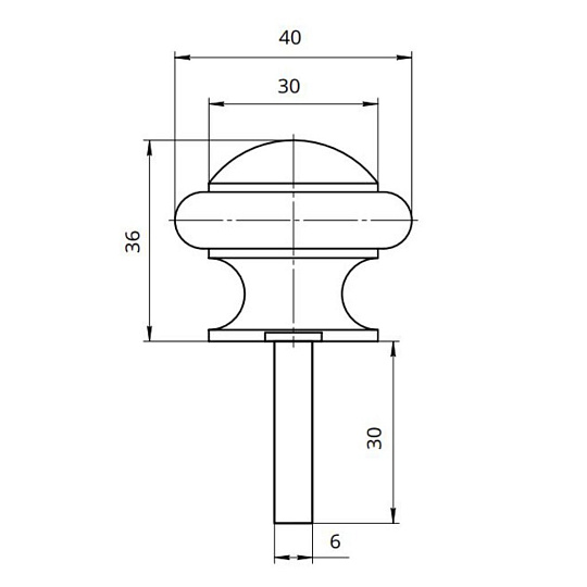 Упор Apecs, DS-0011-MB, дверной, напольный, матовая бронза, 24258