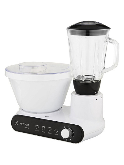 Кухонная машина Hottek, 5 л, 1400 Вт, 6 скоростей