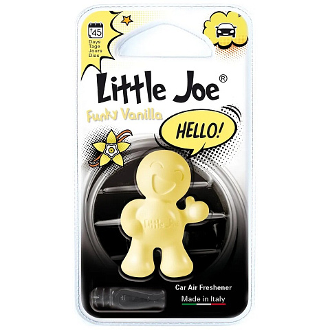 Ароматизатор в машину на дефлектор, сухой, Little Joe, "OK" Ваниль, КА-00058912