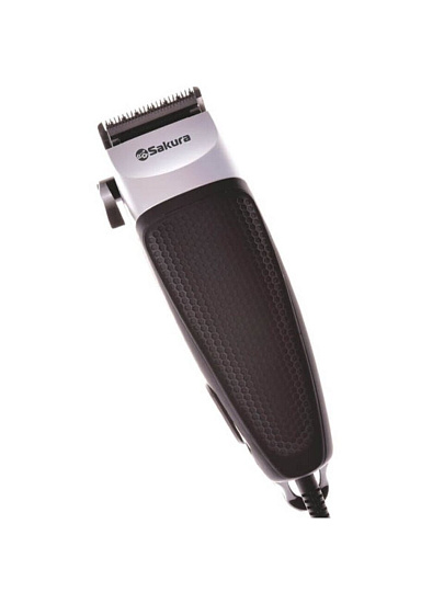 Машинка для стрижки Sakura, SA-5114BK, сетевая, 8 Вт, черная
