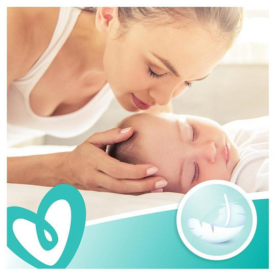 Салфетки влажные Pampers, Sensitive, 52 шт