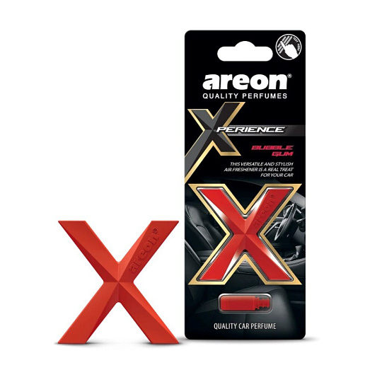Ароматизатор в машину на дефлектор, сухой, Areon, Xperience, Бабл Гам,704-APX-03