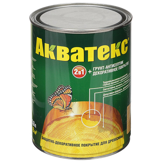 Пропитка для дерева Акватекс орегон, 0.8 л