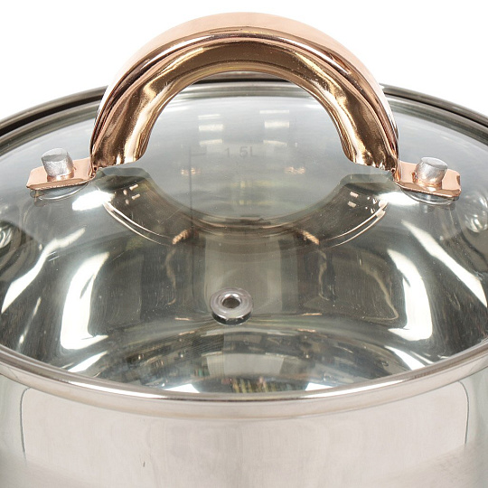 Кастрюля из нержавеющей стали Bohmann BH-1418G , 2.9 л