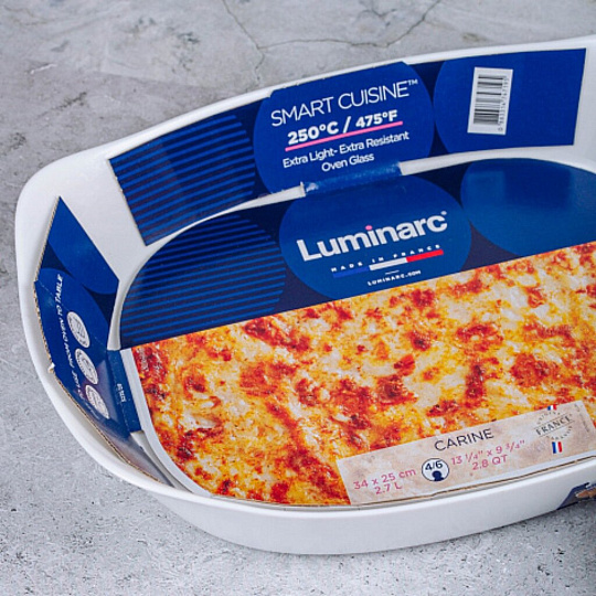 Форма для запекания стекло, 25х34 см, Luminarc, Smart Cuisine Carin, P4027