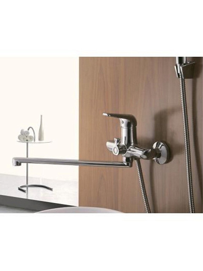 Смеситель для ванны, Frud, с картриджем, хром, R22102