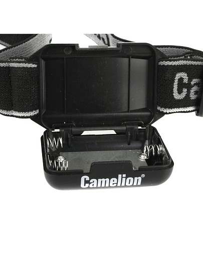 Фонарь налобный, Camelion, 5 355, пластик, 13748