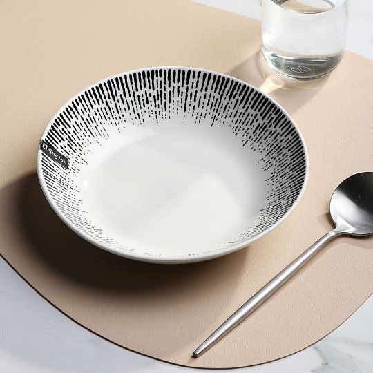 Тарелка суповая, керам, 20 см, кругл, MILA RIPSY, Elrington, 253-27012