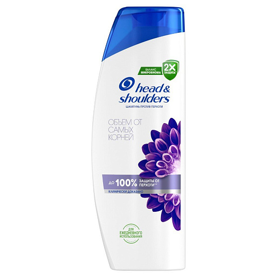 Шампунь Head & Shoulders, Объем от самых корней, против перхоти, 360 мл