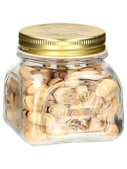 Банка для сыпучих продуктов, стекло, 0.3 л, 8.3 см, с крышкой, Pasabahce, HomeMade, 80383SLB