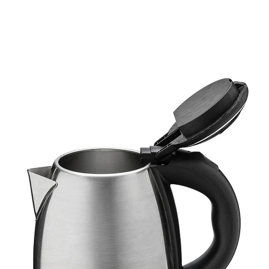 Чайник электрический Волжанка, ЭЧ-012, 1.2 л, 1500 Вт, скрытый нагревательный элемент, нержавеющая сталь, пластик