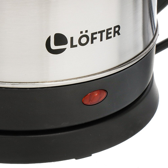 Чайник электрический Lofter, CA-182FMAT, матовый, 1.8 л, 1500 Вт, скрытый нагревательный элемент, нержавеющая сталь