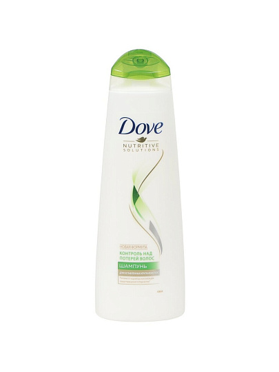 Шампунь Dove, Hair Therapy Контроль над потерей волос, против выпадения волос, 380 мл