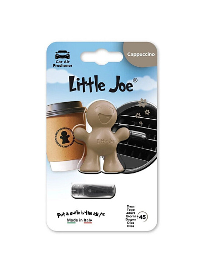 Ароматизатор в машину на дефлектор, сухой 3D, Little Joe, Кофе, EF3963