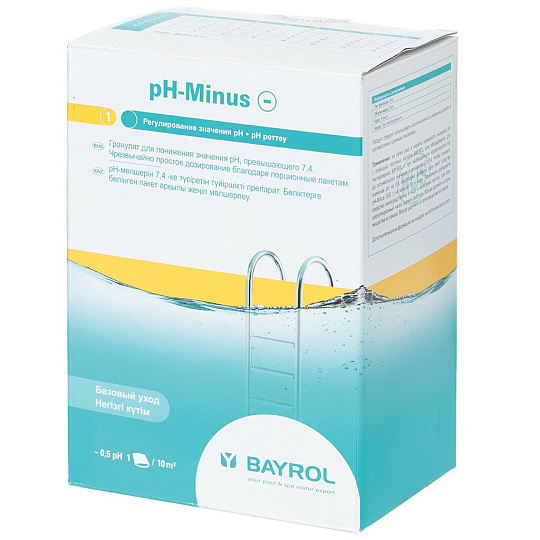 Средство для снижения уровня PH в бассейне Bayrol, PH-minus, 4594412, порошок, 2 кг