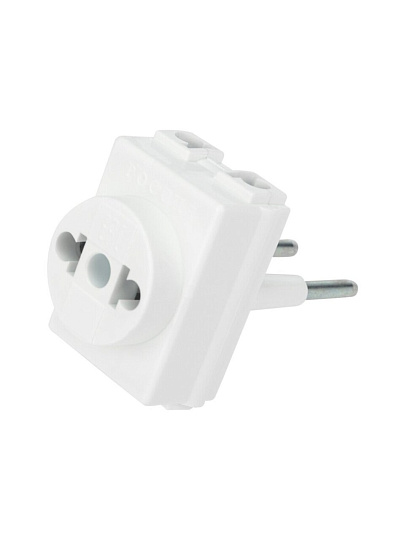 Адаптер сетевой 10 А, 220 В, Rexant, Козья ножка, 11-1065