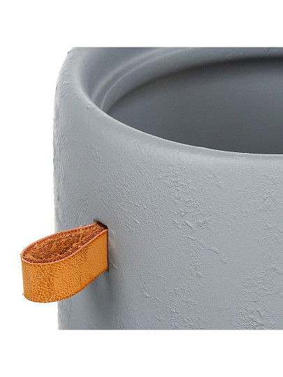 Ерш для туалета напольный, 12x10.2x16.1 см, пластик, серый, RE1158AA-TOH