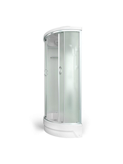 Душевая кабина 120х80х226 см, левый, поддон 26 см, матовая, Erlit, ER351226L-C3-RUS
