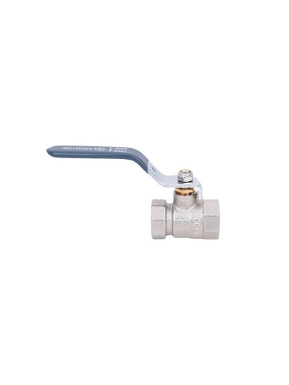 Кран для воды, 3/4", г-г, латунь, ручка, 01144, AquaLink