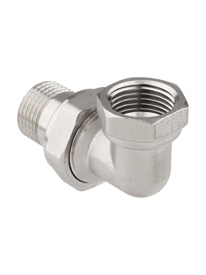 Американка 1 1/4'', 90 °, г-ш, латунь, угловая, AquaLink