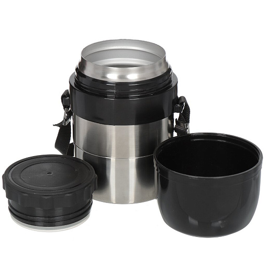 Термос для еды, нержавеющая сталь, 0.5 л, широкая горловина, Амет, Дорожный, колба нержавеющая сталь, 1с666