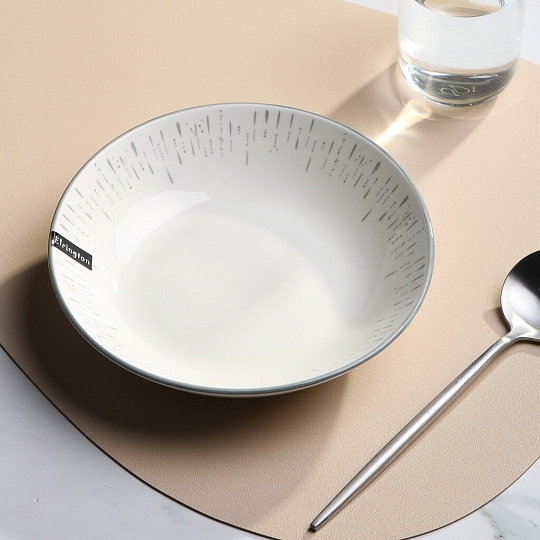 Тарелка суповая, керам, 20 см, кругл, MILA MIFI, Elrington, 253-27024