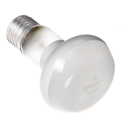 Лампа накаливания E27, 75 Вт, рефлектор, R63, TDM Electric, SQ0332-0031
