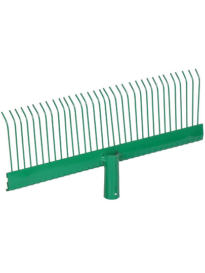 Грабли веерные, 33 зуб, металл, 44.5 см, Универсальные, проволочные, без черенка, садовые