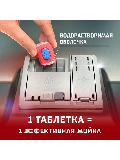 Таблетки для посудомоечной машины Сомат, Gold, 54 шт