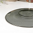 Тарелка десертная, стекло, 17 см, круглая, Basilico, 62542-06, дымчатая - фото 3