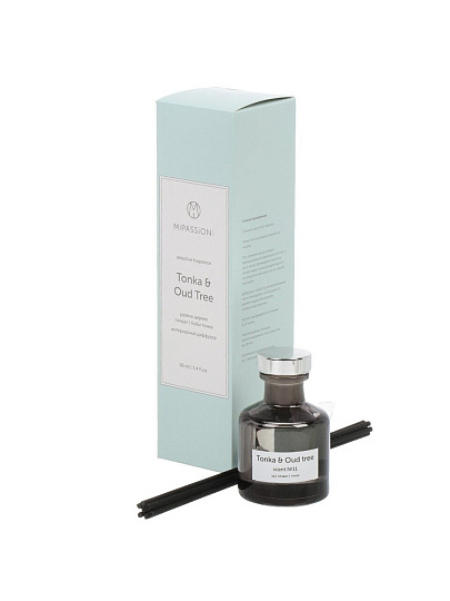 Аромадиффузор 50 мл, 5х5х20.5 см, onka & Oud tree MiPASSiON, АИА-TOT-50
