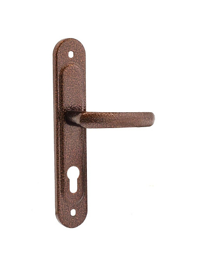 Ручка на планке Абсолют, РФ1-85/08А, БП-00013889, 85 мм, медь, алюминиевый сплав