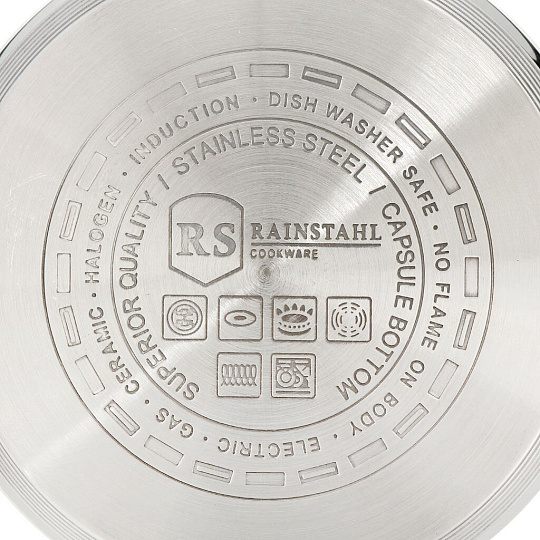 Кастрюля из нержавеющей стали Rainstahl 2119-20RS\CS, 3.9 л