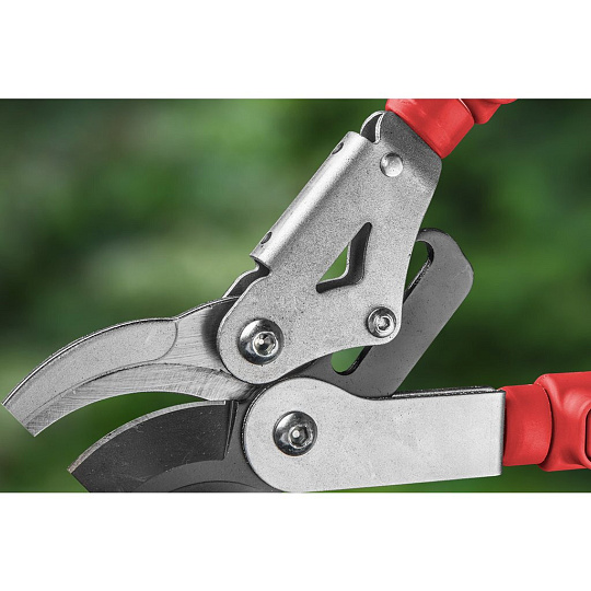 Сучкорез универсальный 670 мм, максимальный диаметр резки 45 мм, телескопические рукоятки, VERTO, 15