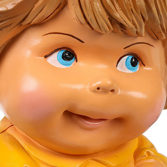 Фигурка садовая Девочка с корзиной цветов, 48 см, полистоун, F506