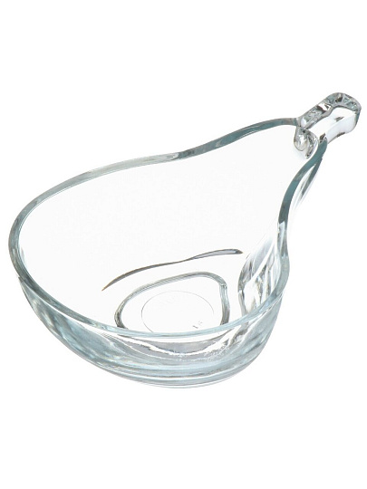 Салатник стекло, фигурный, 6 шт, 15х9х4.5 см, подарочная упаковка, Груша, Kaveh, BL7162GCL