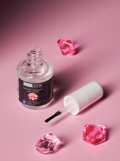 Лак-топ для укрепления ногтей, 20 мл, ЮниLook