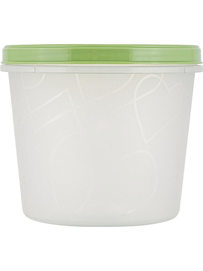 Банка для продуктов, пластик, 0.7 л, 12х12х10 см, с крышкой, Sugar&Spice, Vanilla, SE188811025, трюфель