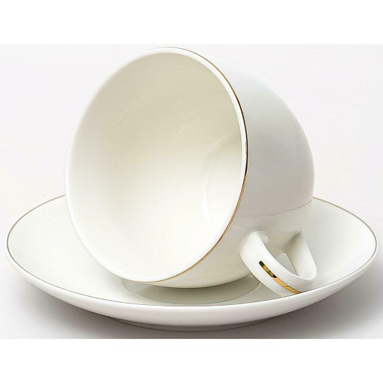 Набор чайный фарфор, 12 предметов, на 6 персон, 235 мл, Balsford, Грация Шелк, 101-01067, подарочная упаковка