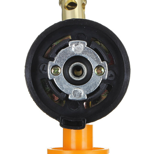 Горелка газовая 195х40х60 мм, цанговый захват, узкое удлиненное сопло, Чингисхан, 333098