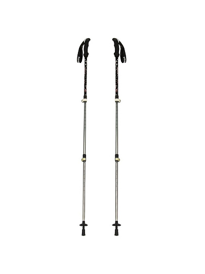 Палки для скандинавской ходьбы, 65-135 см, 2 шт, алюминий, рост 145-200 см, C120001