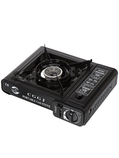 Плита газовая портативная, 1 конфорка, 34 х 26 х 7 см, для цанговых баллонов, кейс, металл, Y6-1859