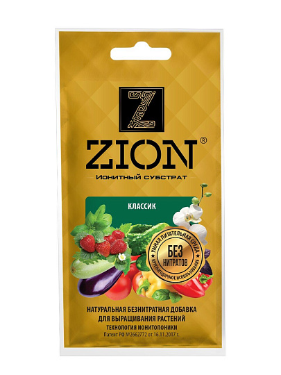 Удобрение Классик, универсальное, саше, минеральное, субстрат, 30 г, Zion