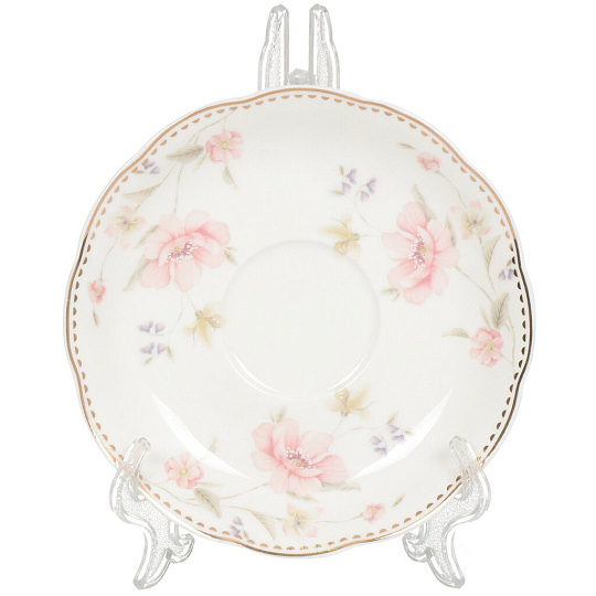 Набор чайный фарфор, 12 предметов, на 6 персон, 240 мл, Beatrix, Сан-Марино, МН001P/6, подарочная упаковка